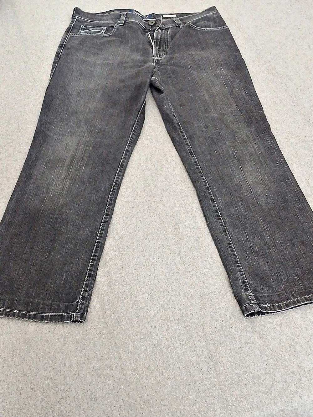 Alberto T400 Straight Leg Jeans Faded black Waist 36